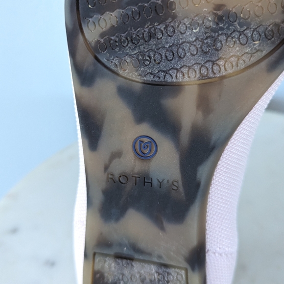 Rothy's The Point Blush With Tortoise Shell Sole - Picture 15 of 16